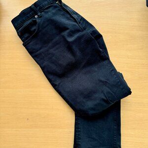 Todd Snyder Slim Fit 5-Pocket Chino in Nightwatch (Dark Navy), 30x30